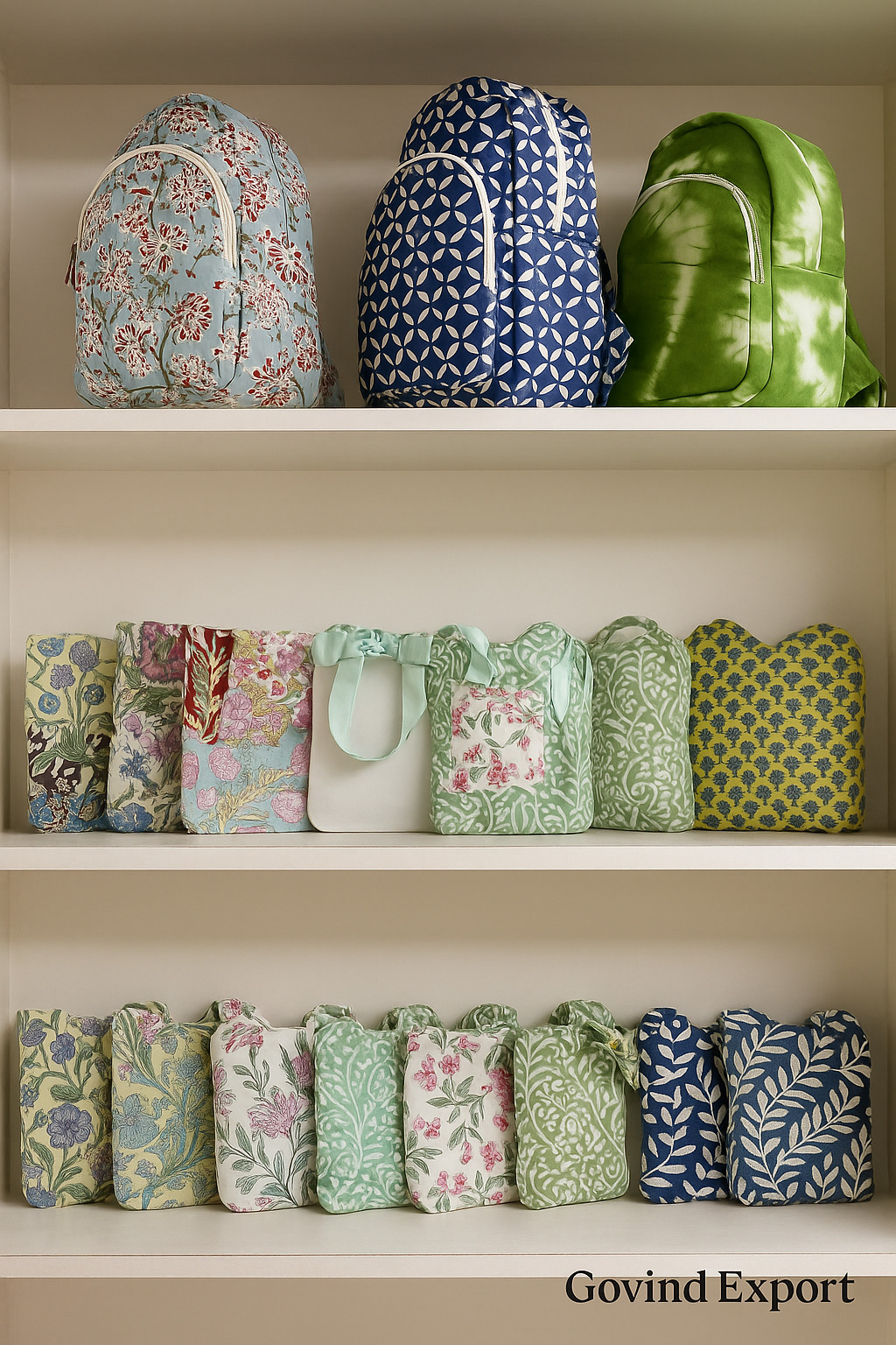 Hand  Block Cotton Bags